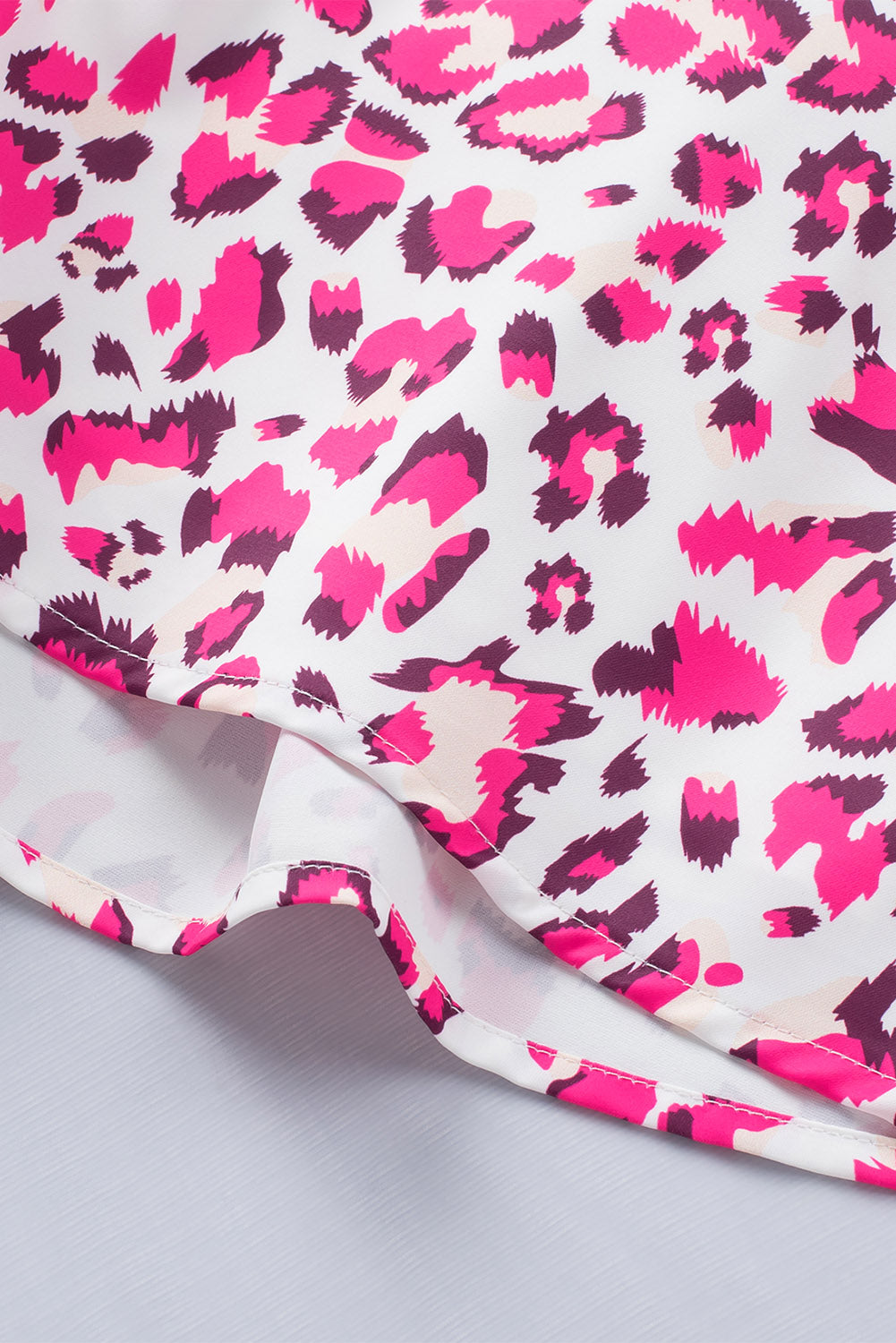 Shorts for Women Print Flutter Everyday Leopard-Print