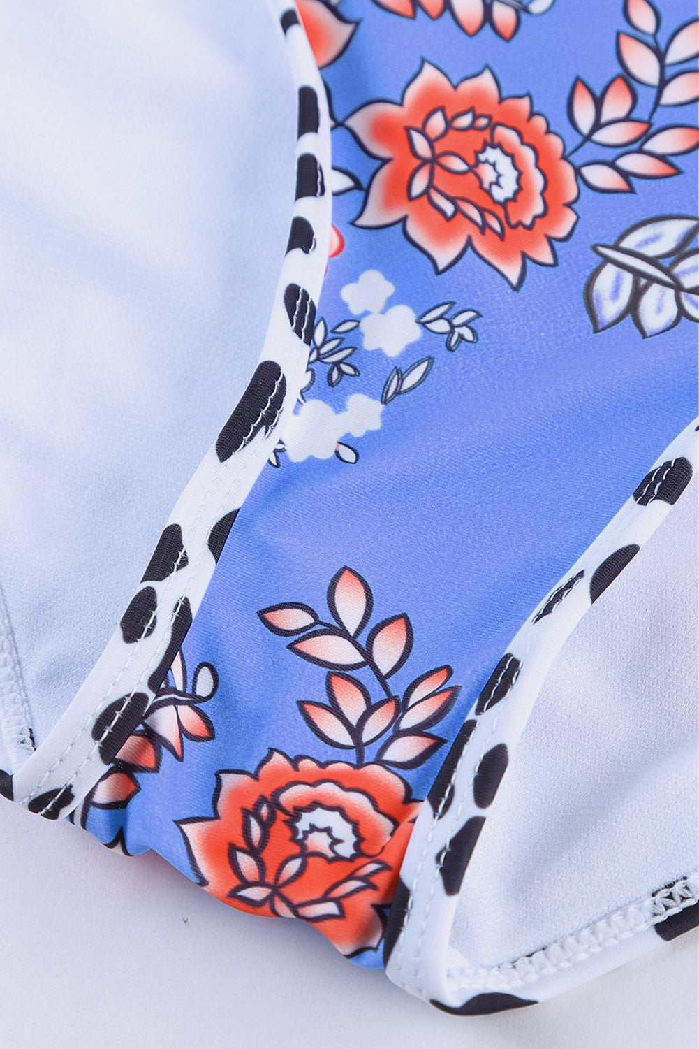Women's swimsuits Featuring Shirred High waisted