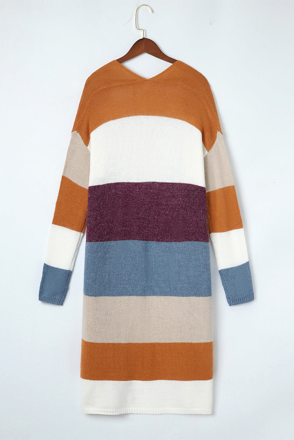 Women's Open Front Long Knit Cardigan