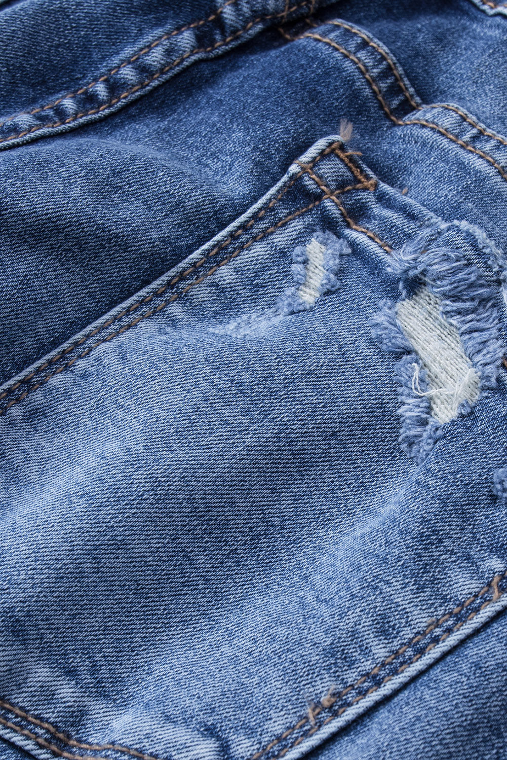 Women's Distressed Flare Jeans