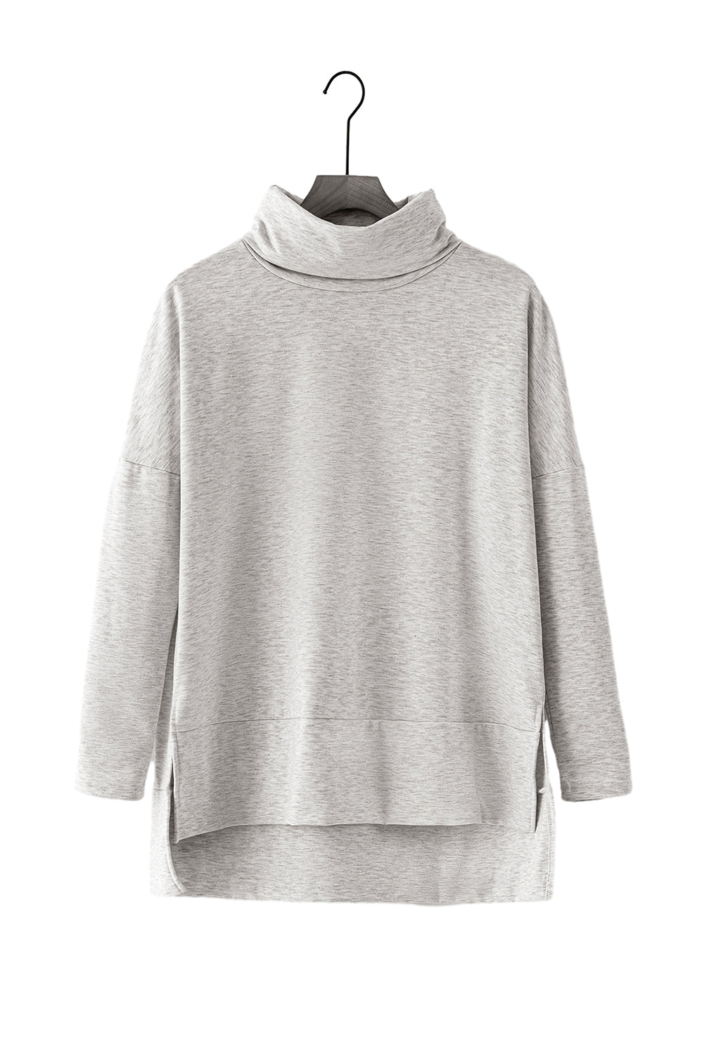 Women's Top Featuring Shift Tunic Cowl Neck