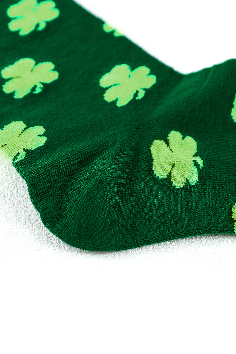 Clover St Patricks Print Tube Socks