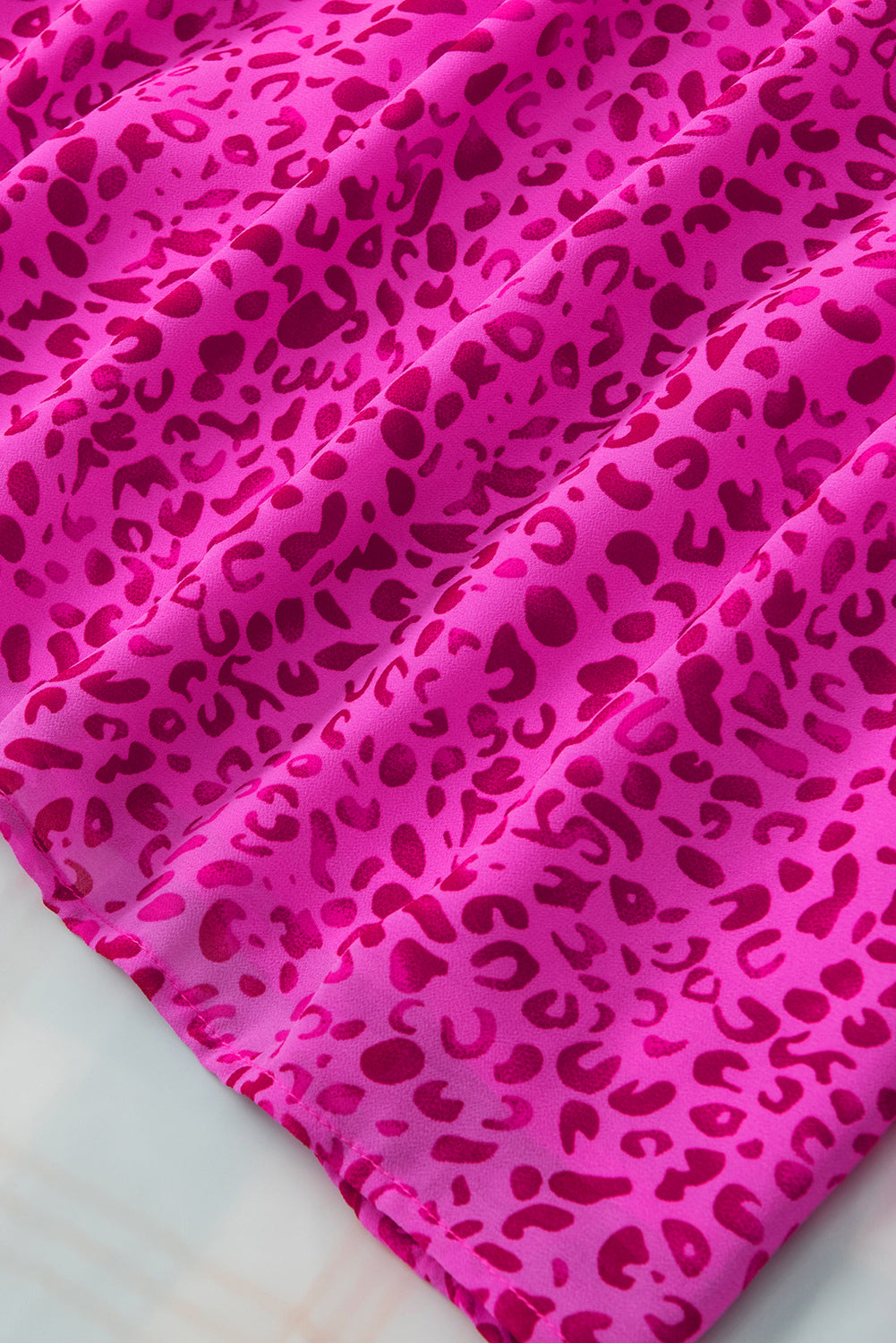 Women's Blouse with Shirred Balloon Sleeve Flowy