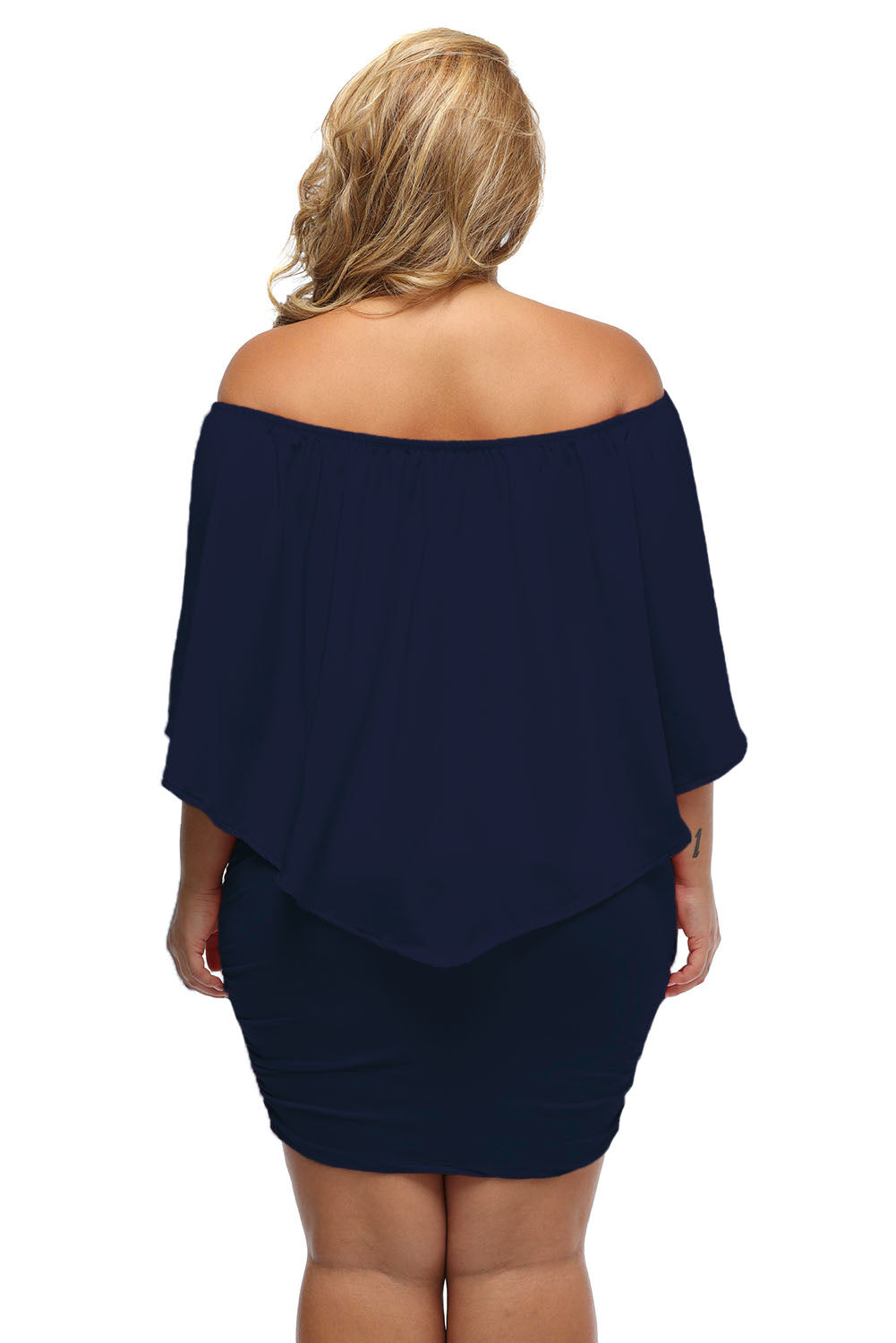 Dress for Women Mini Poncho Plus size