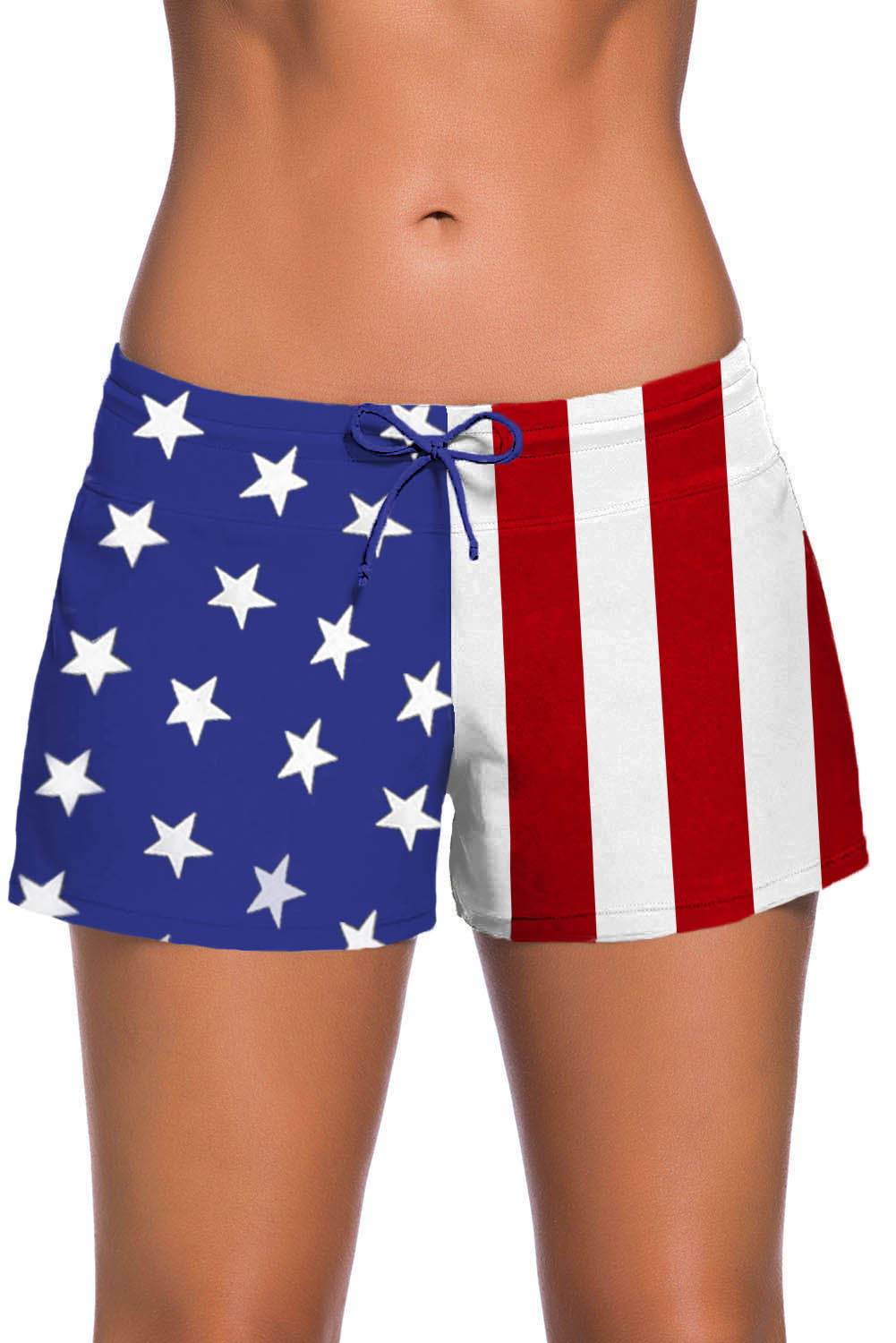 Women's Boardshort with Women Swim American Flag