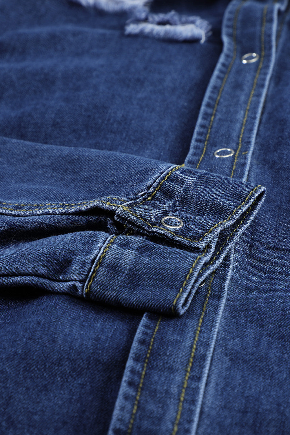 Shacket for Women Dark Blue Jeans