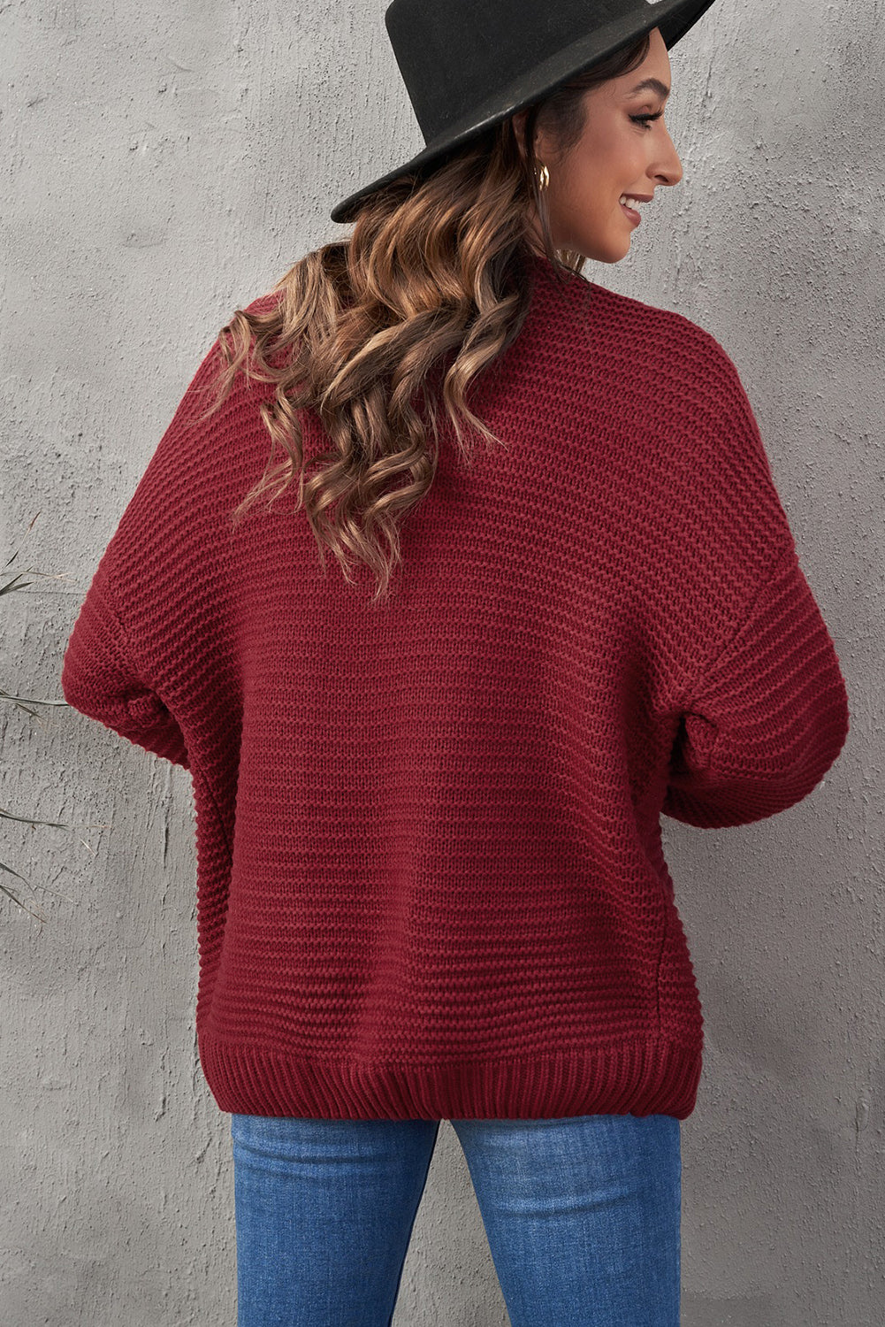 Women's Chunky Wide Knit Cardigan