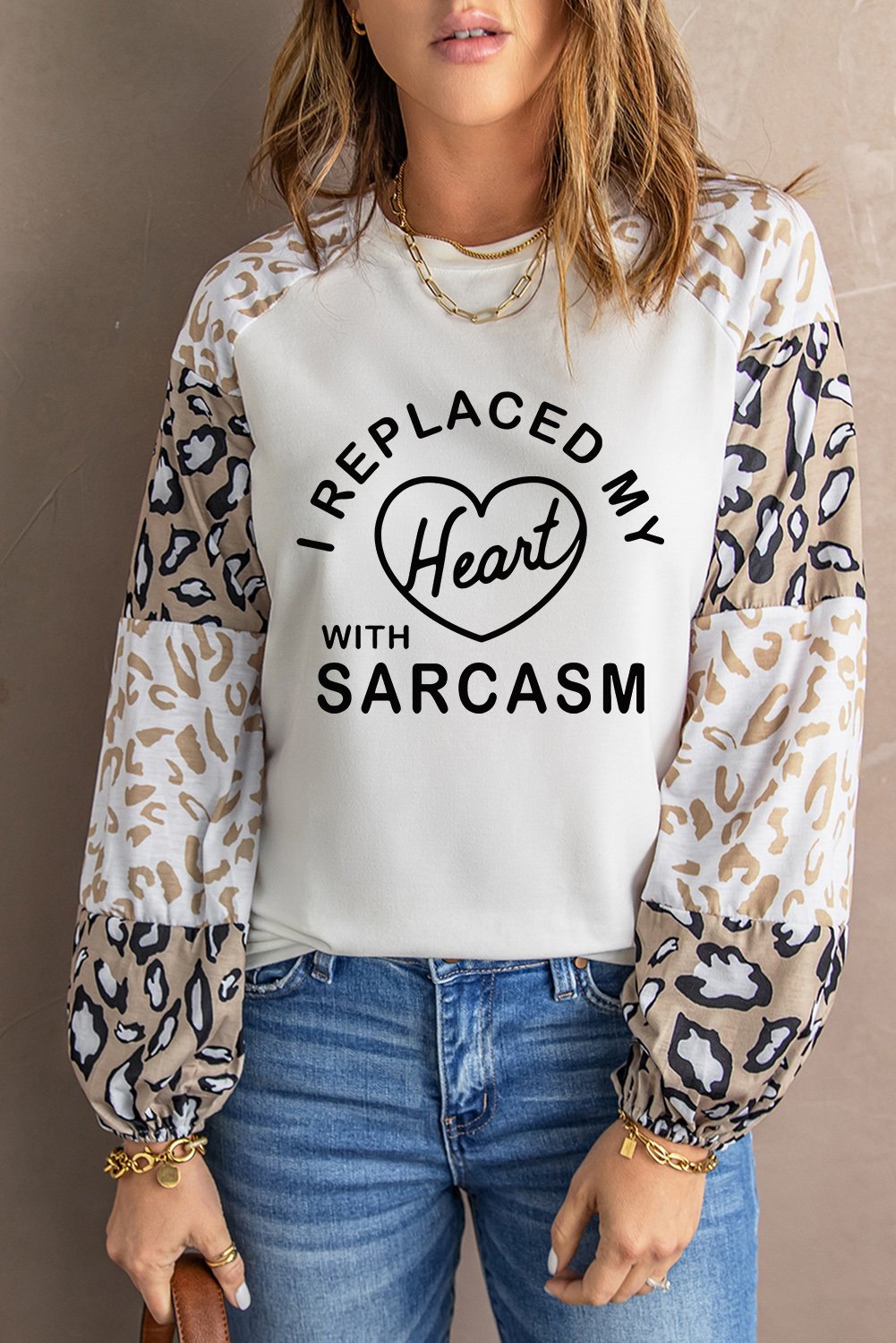 Women's Valentine Letter Heart Pullover