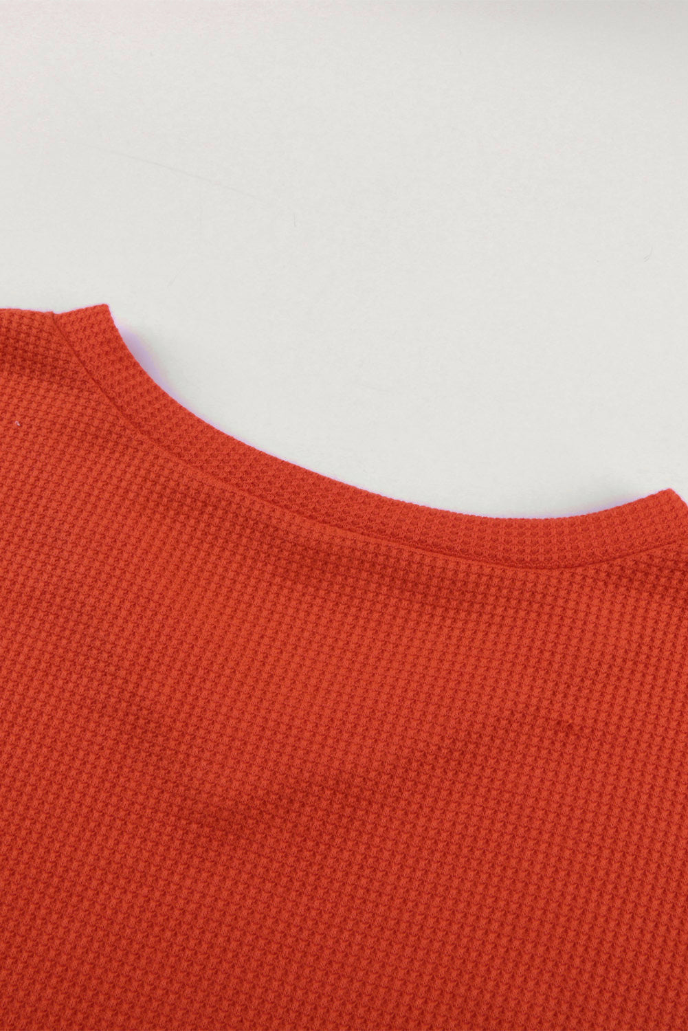 Women's Top with Red V Neck Lantern Sleeve Leopard-Print Stripe Splice Long-Sleeve