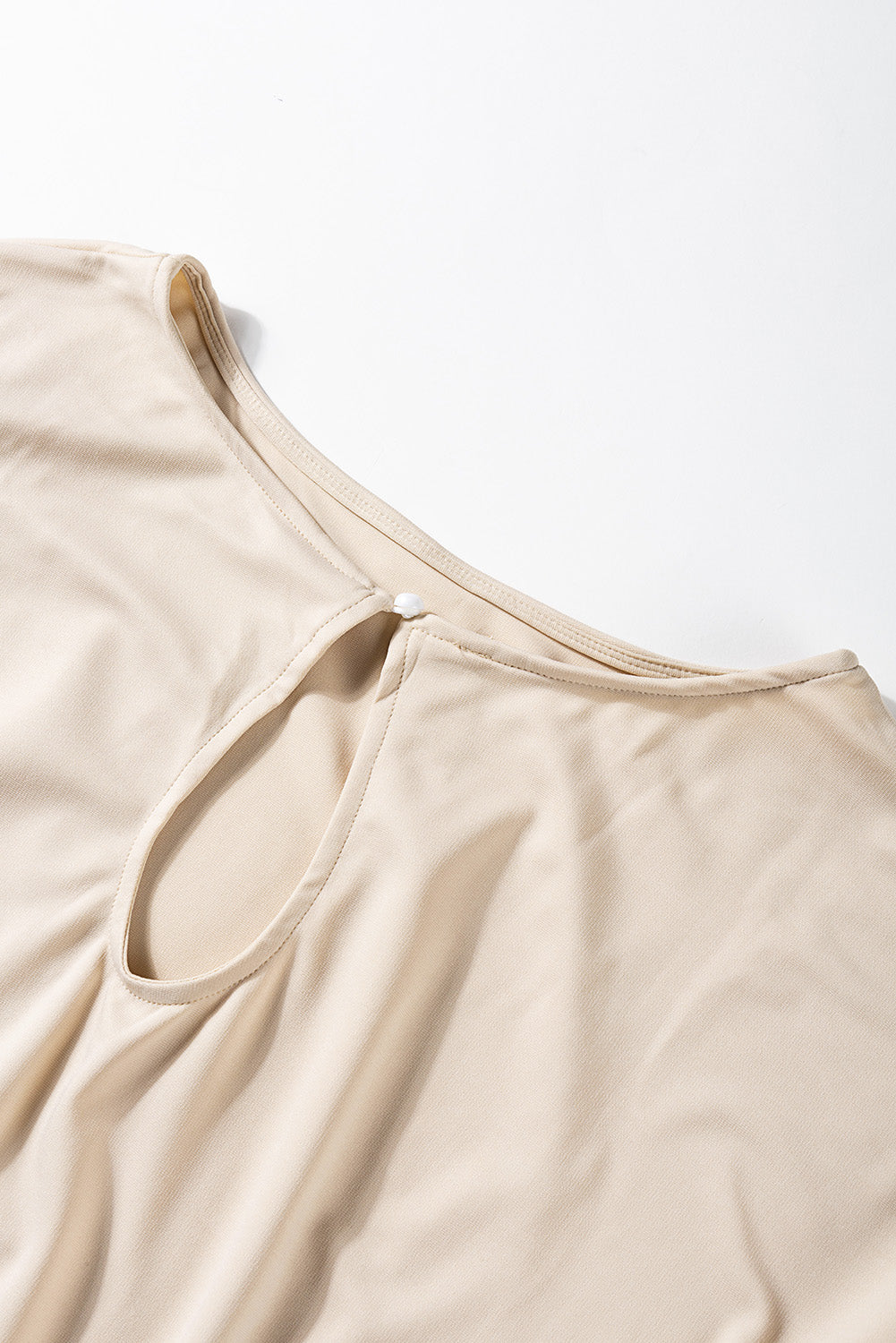 Leg Jumpsuit for Women Apricot Oh So Glam Belted Wide