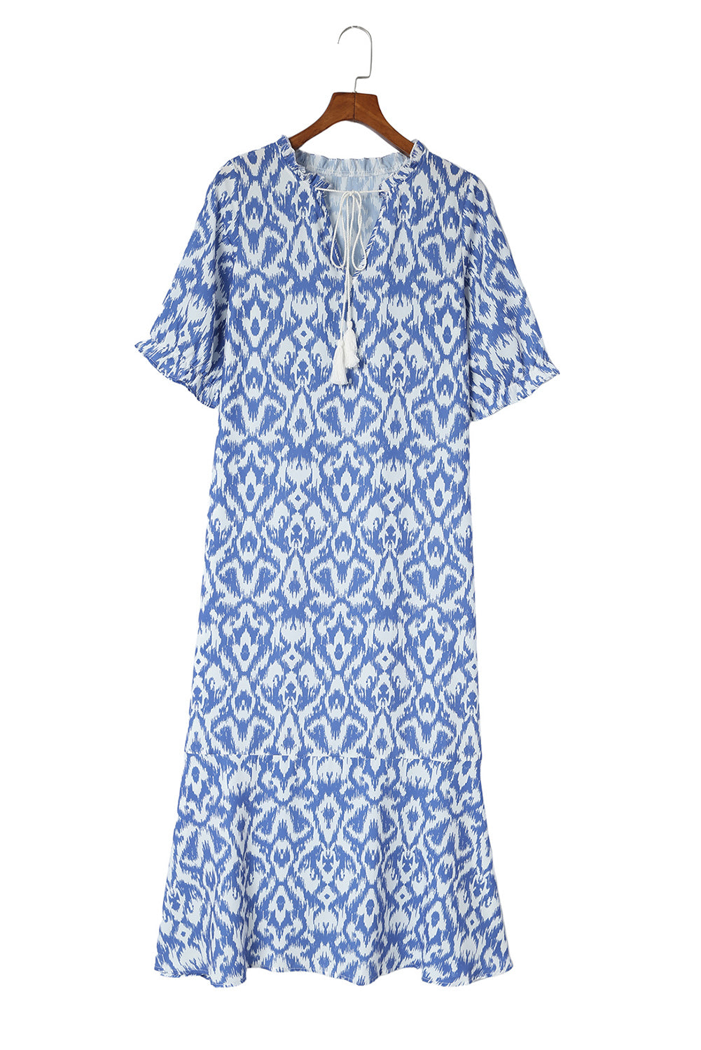 Women's Maxi Dress Featuring Print Everyday Geometric