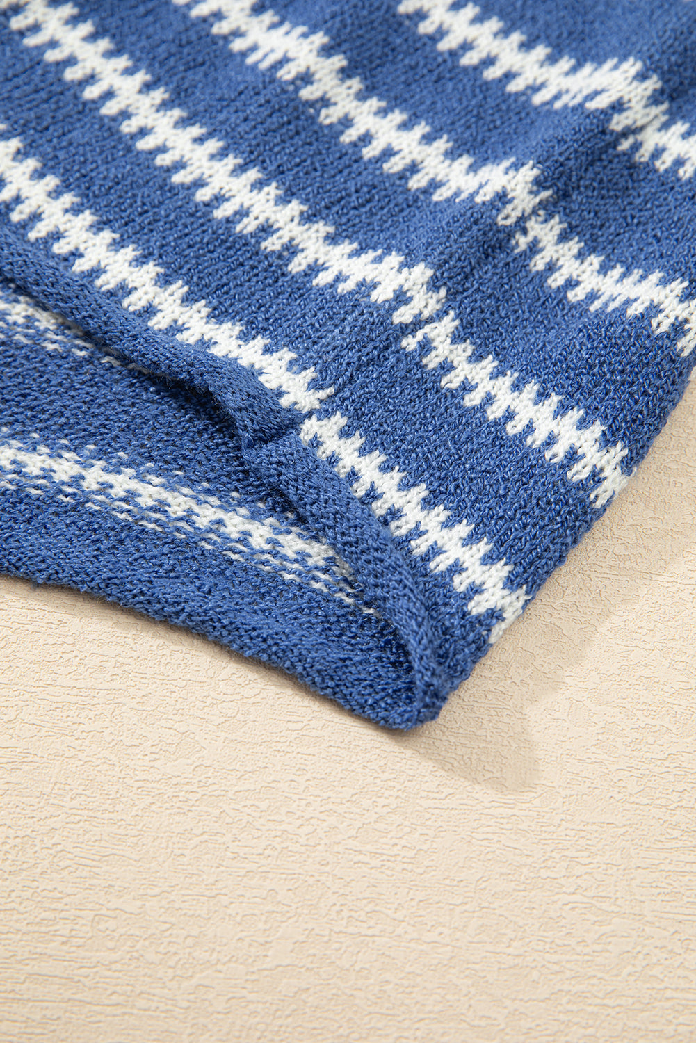 Women's Sweater Featuring Dropped-Shoulder Round Neck Plus Size