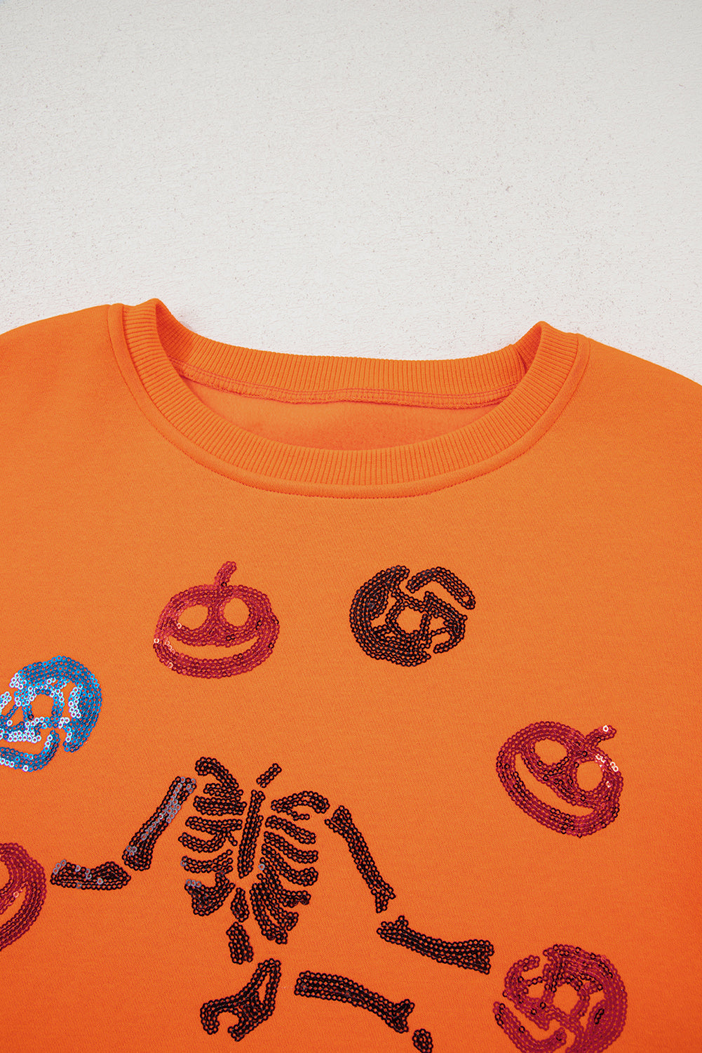 Dancing Critters Sequin Halloween Crewneck Sweatshirt