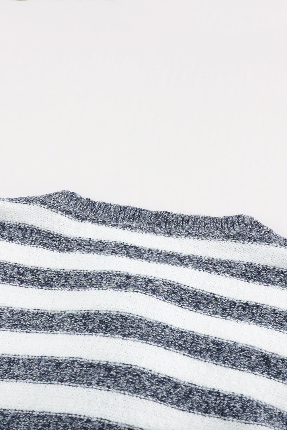 Sweater for Women Striped Knitted Tie up