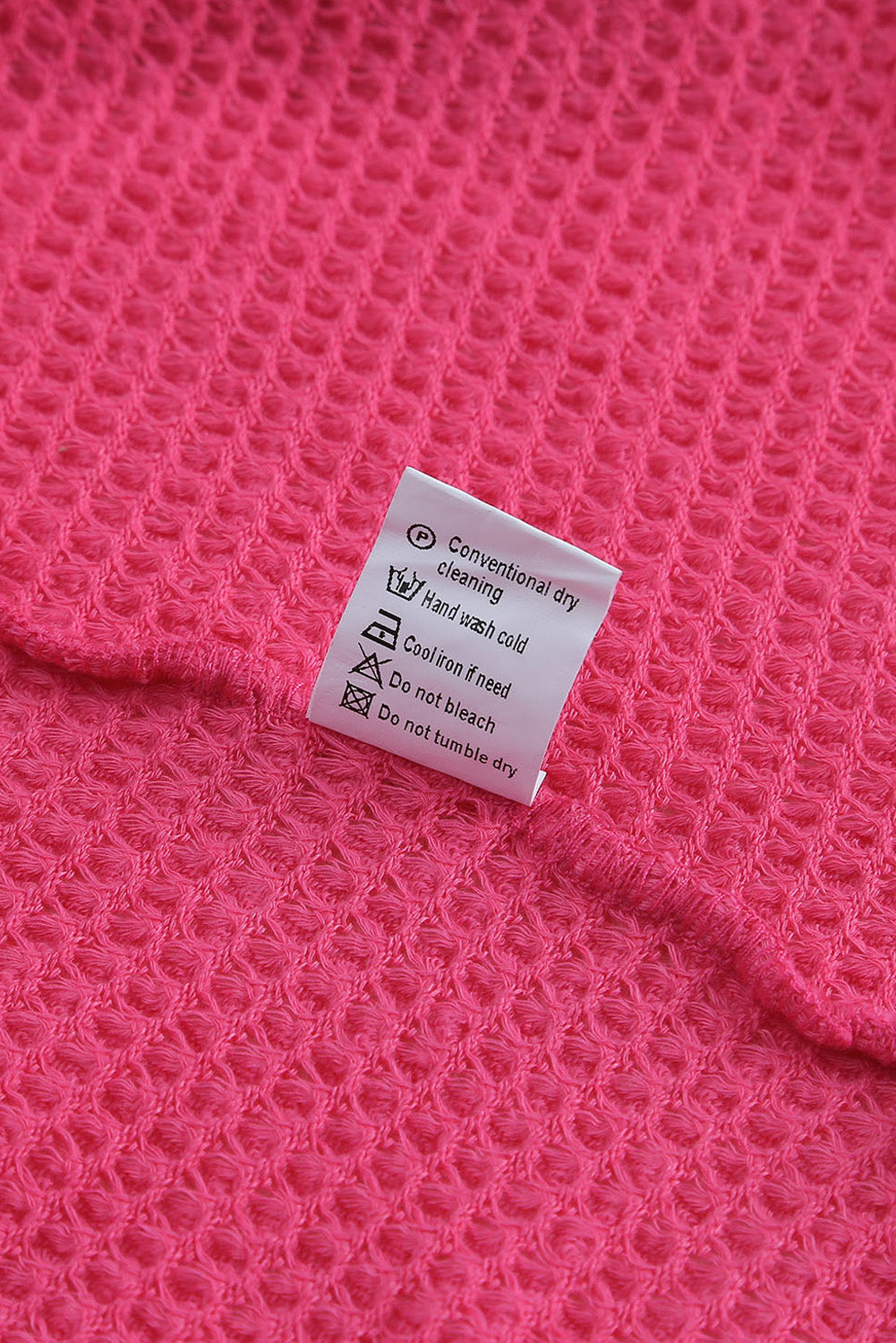 Women's Shirt Featuring Waffle Knitted Button Up Everyday