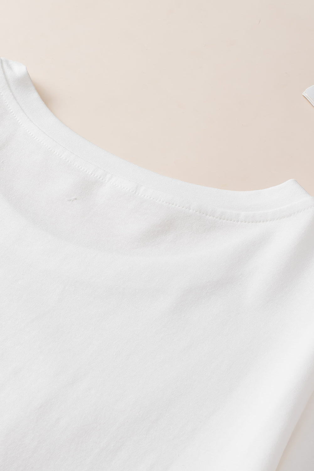 Tee for Women Patched Half Sleeve Oversized