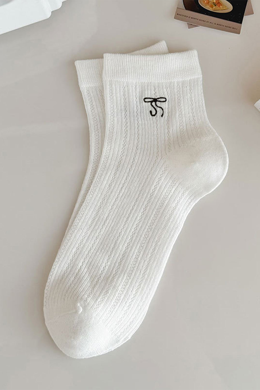 Bow Knot Ankle Socks