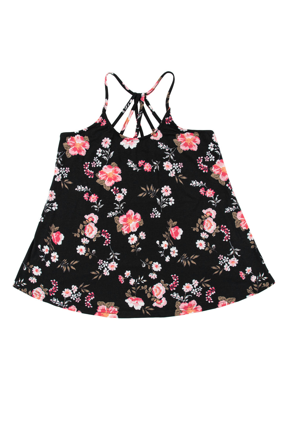 Women's Tank Top Featuring Spaghetti Straps Back