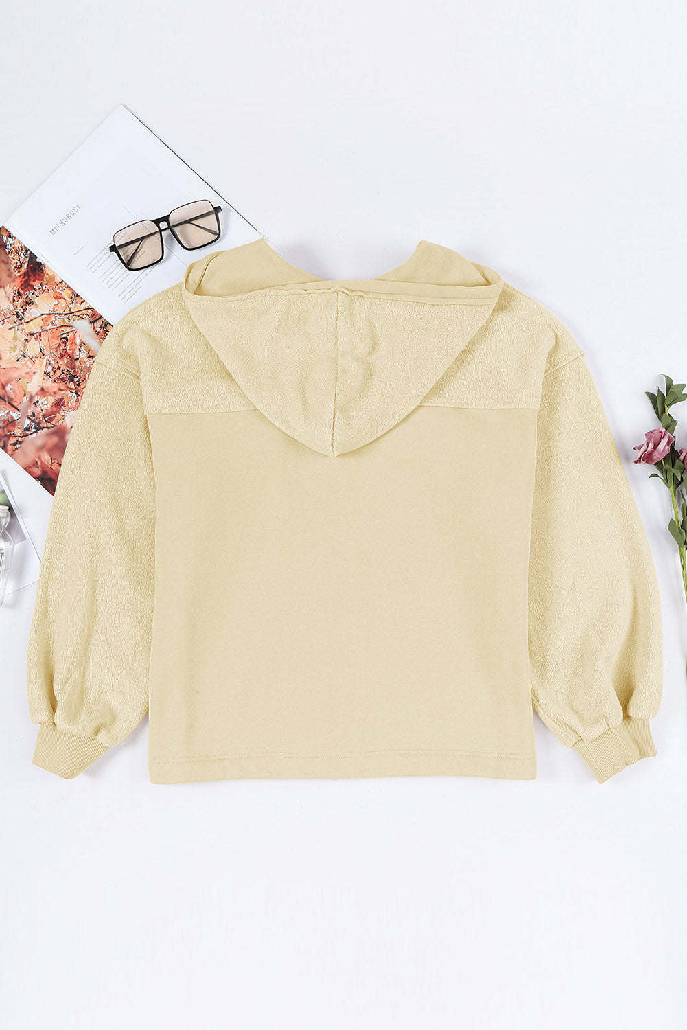 Women's Flap Pocket Hood Zip Up Jacket