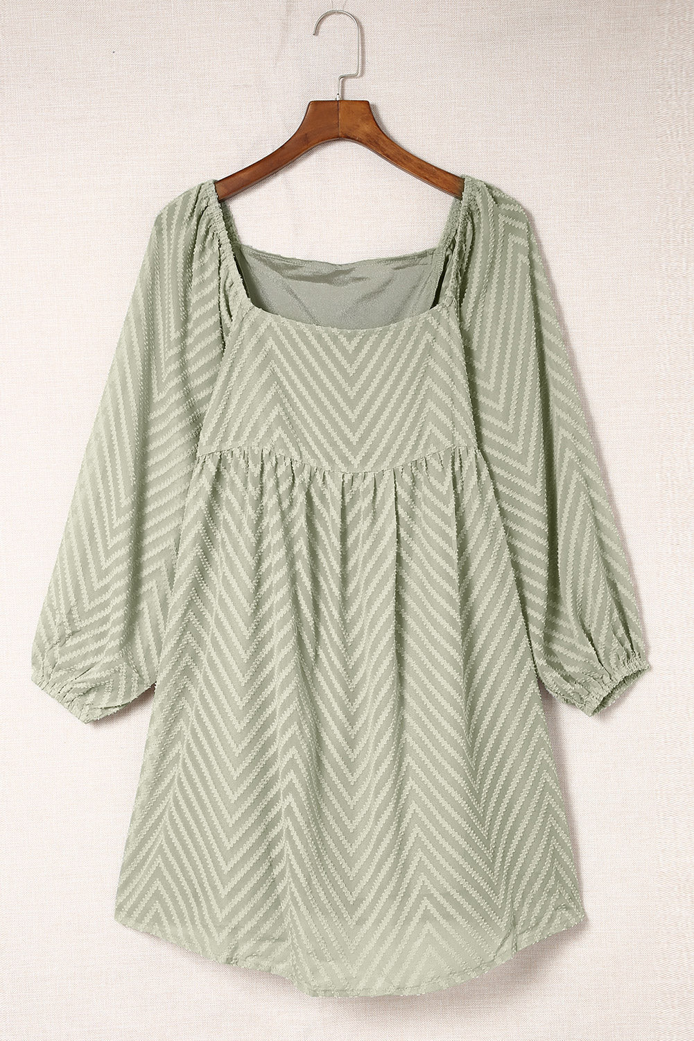 Dress for Women Balloon Sleeve Babydoll Style Short