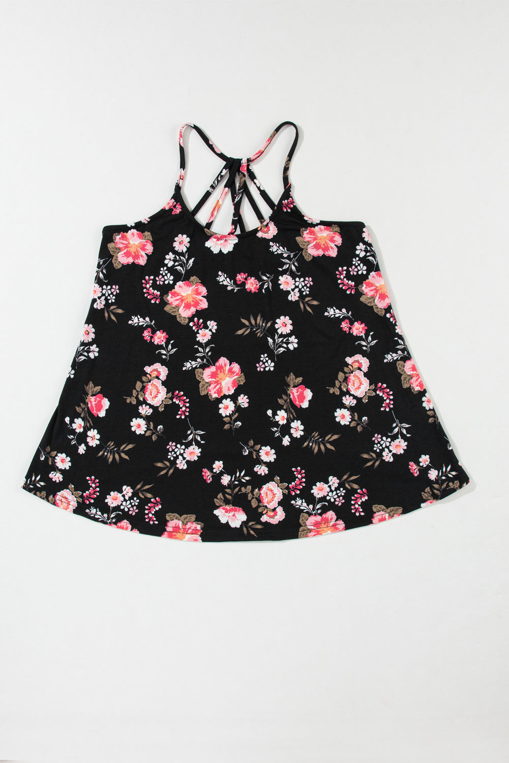 Women's Tank Top Featuring Spaghetti Straps Back