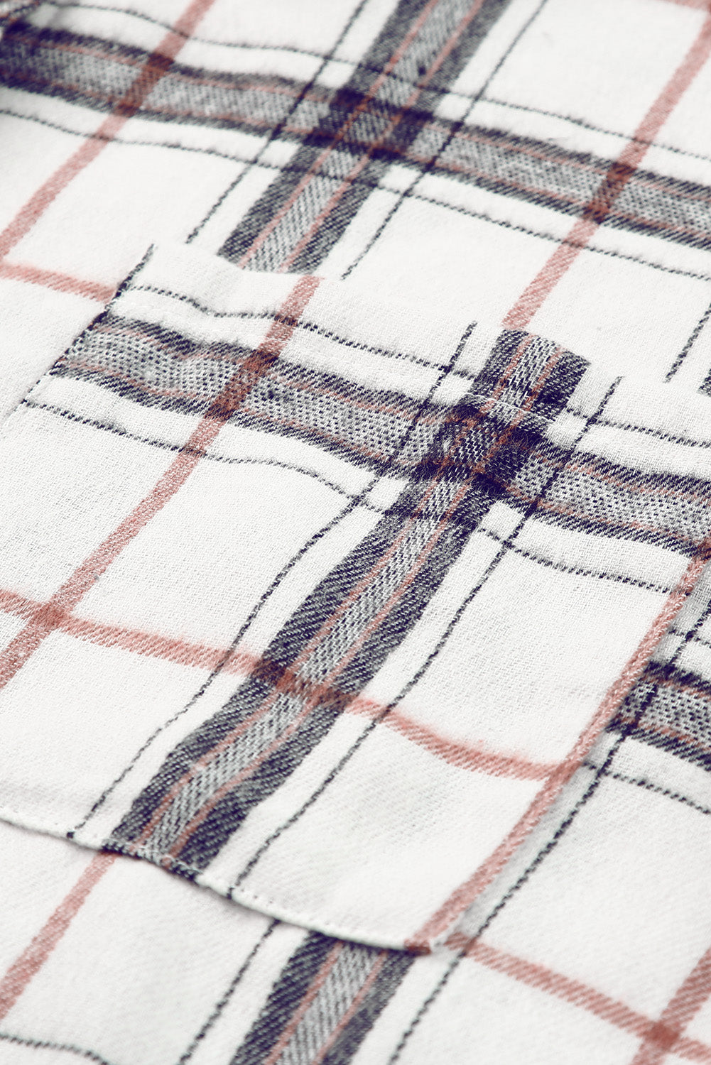 Women's Oversized Plaid Pattern Shacket