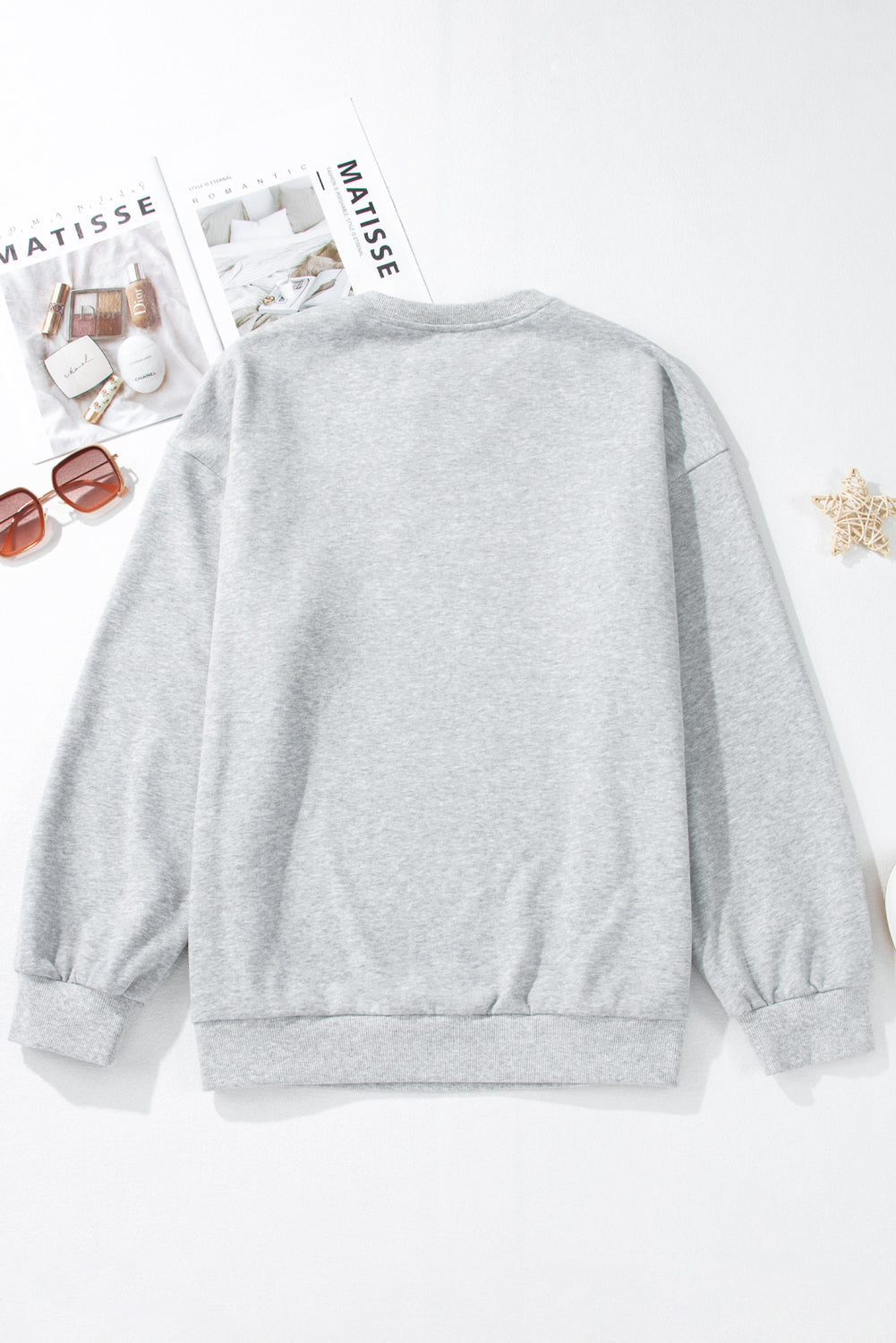 Women's Sweatshirt Featuring Plus Size Ghost Print