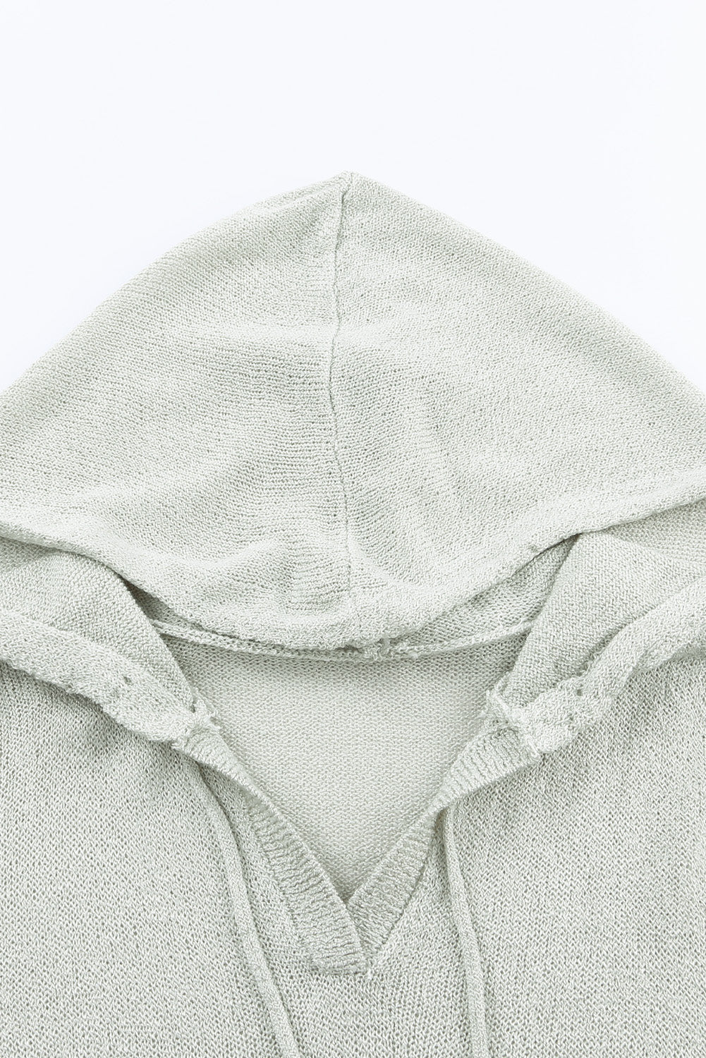 Women's Hooded Sweater Featuring Knitted Kangaroo
