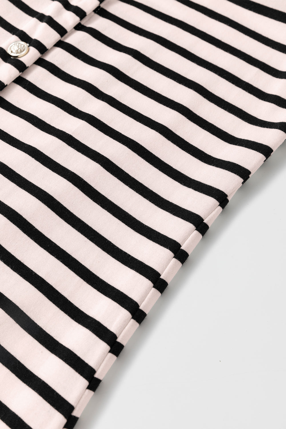 Women's Maxi Dress Featuring Sleeveless White Striped