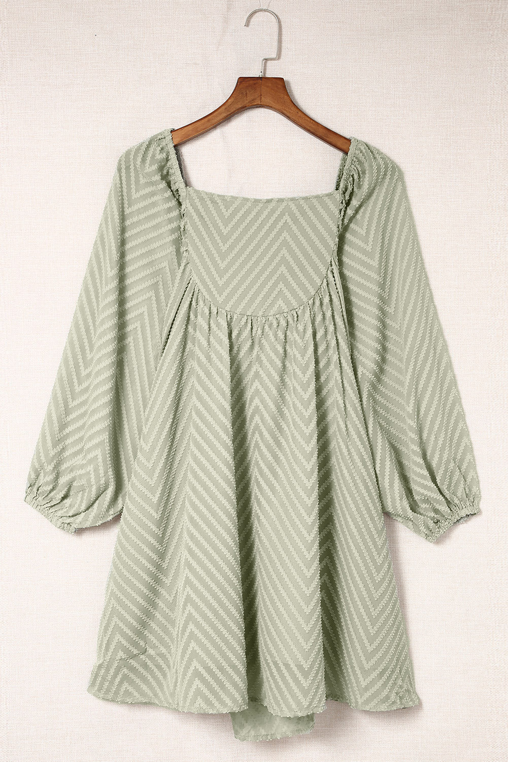Dress for Women Balloon Sleeve Babydoll Style Short