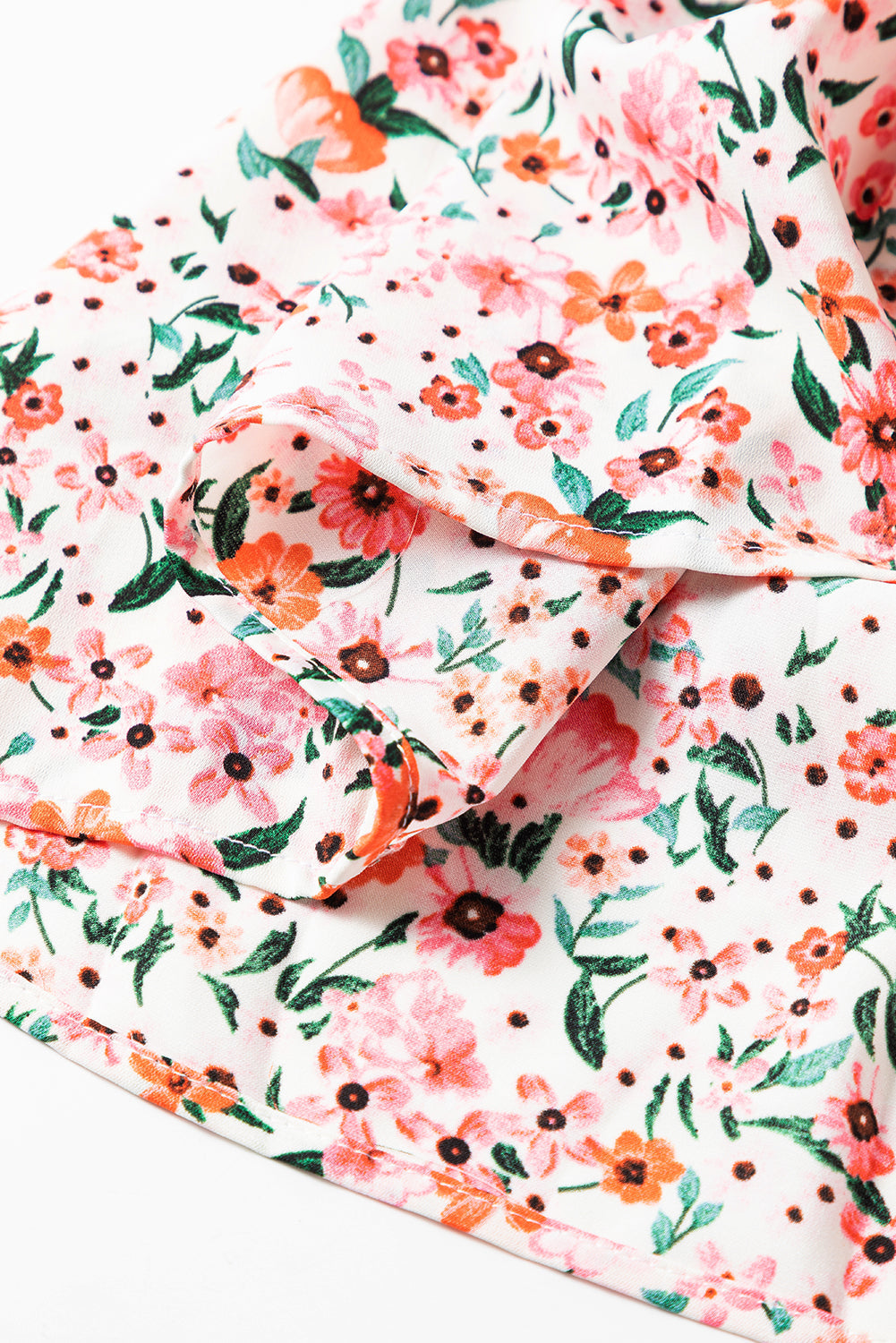 Women's Floral-Print Shirred Ruffle-Trimmed Bohemian Maxi Dress