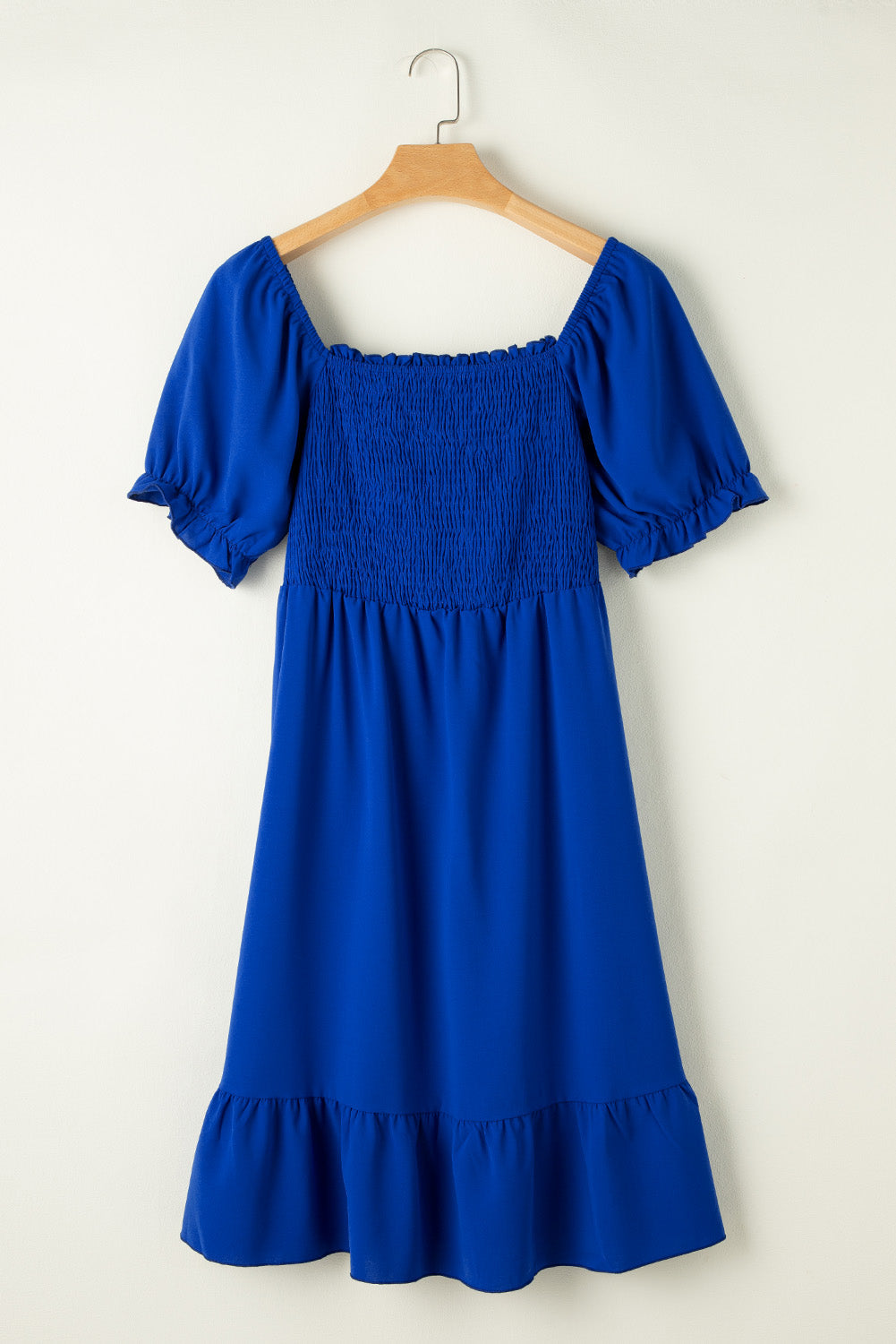 Women's quare Neck Plus Size Mini Dress