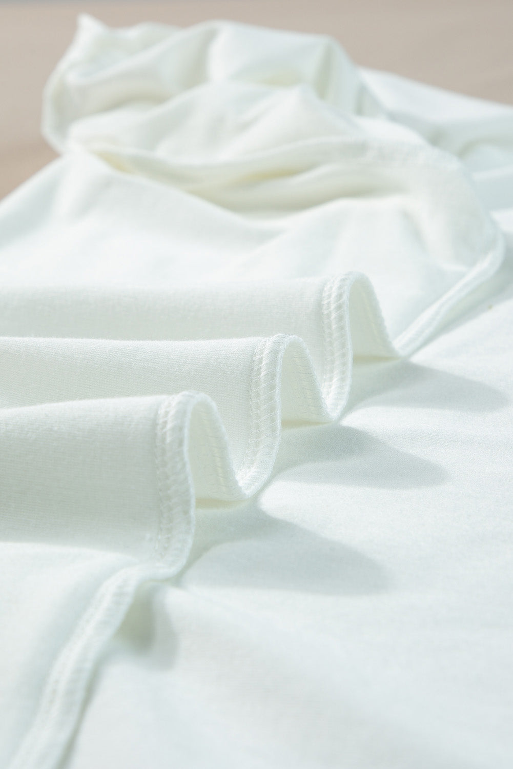 T-shirt for Women Plus Size Rolled Sleeve