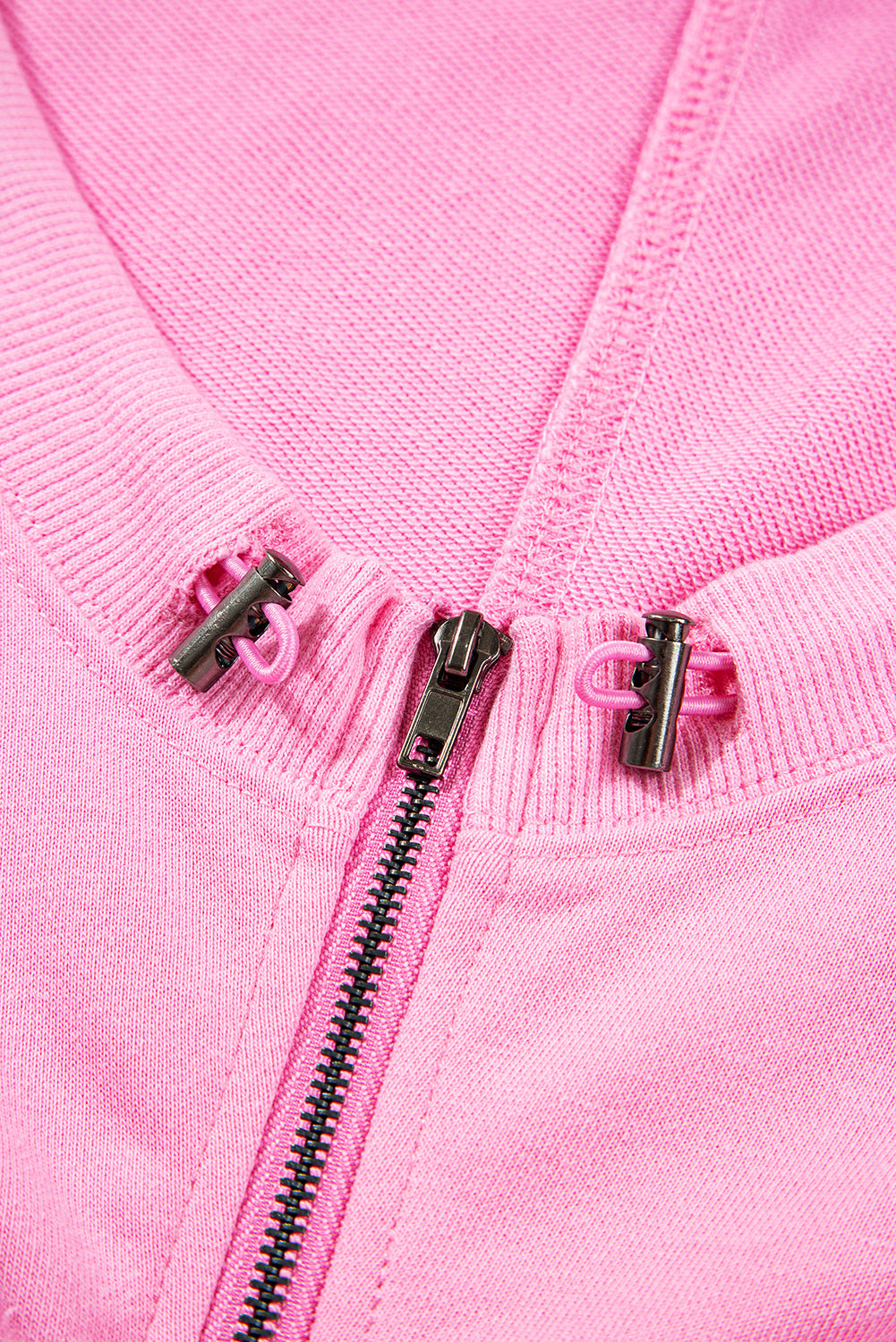 Patchwork Kangaroo Checkered Kangaroo Pocket Half Zip Hoodie