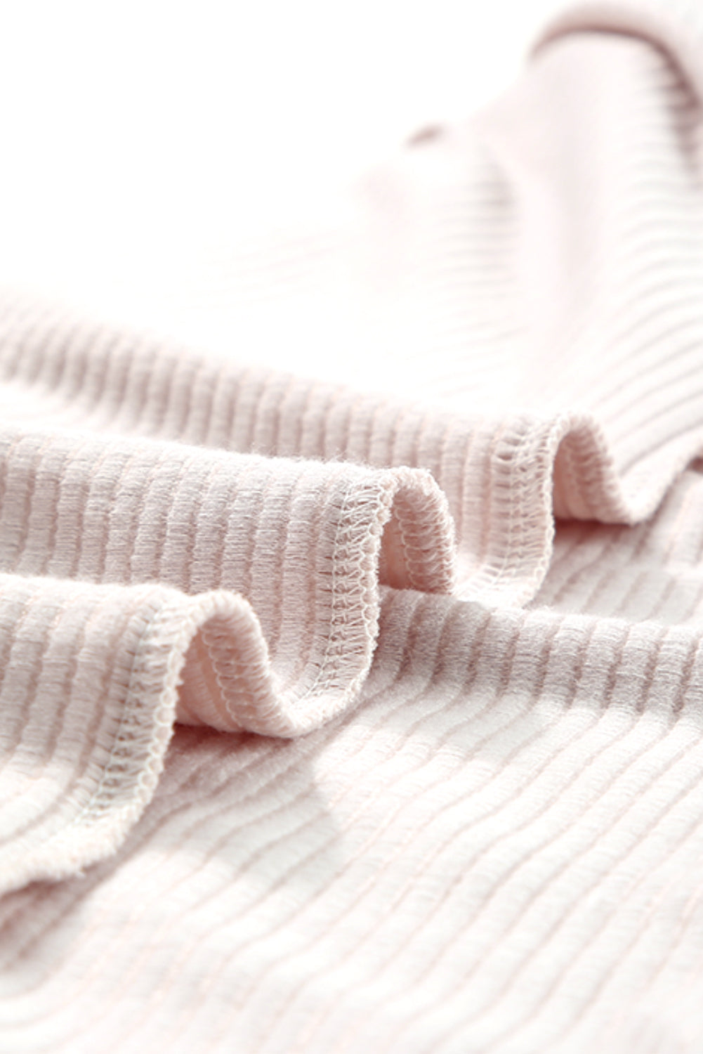 Women's T Shirt with Knitted Tunic Oversized Rib-Knitted