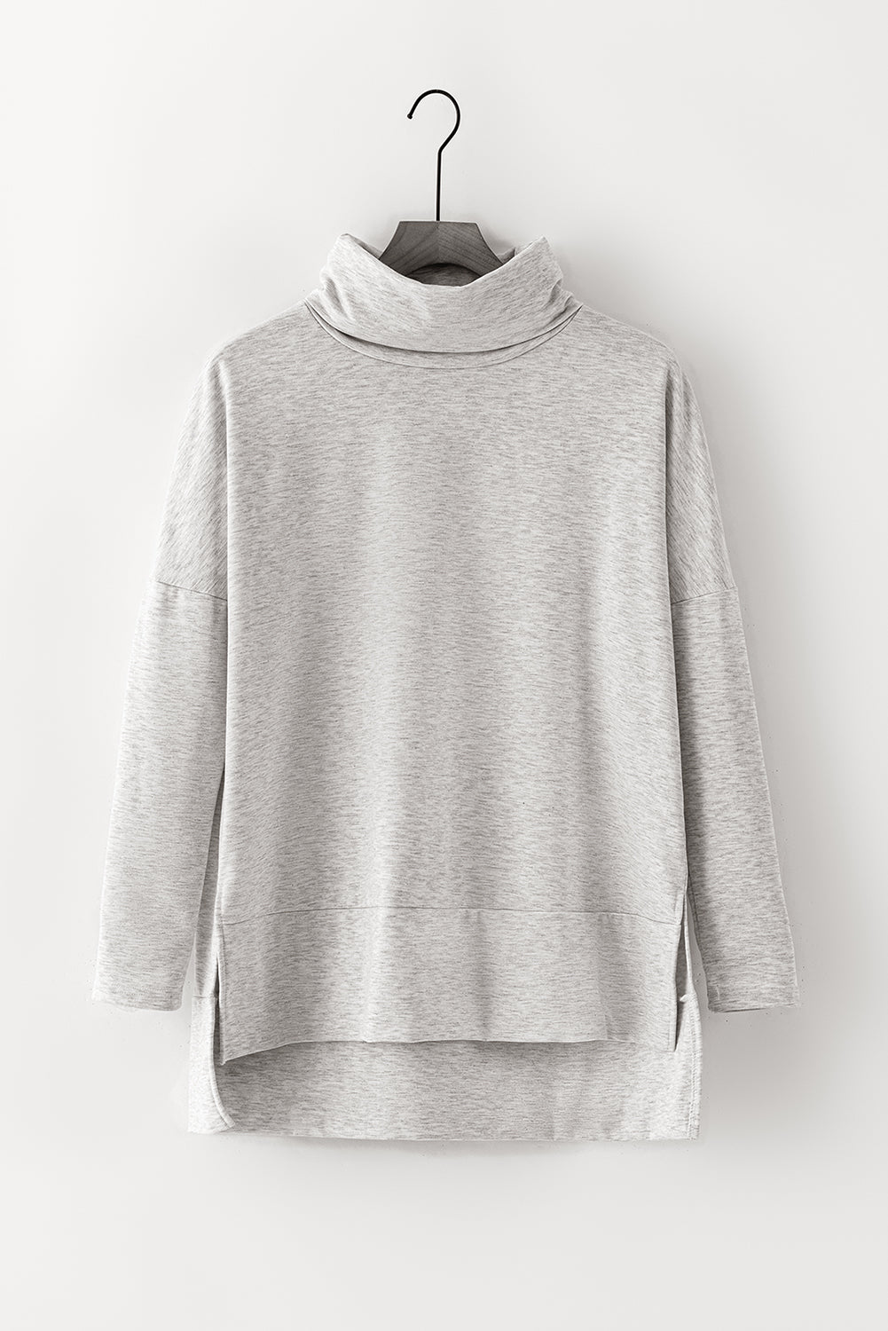 Women's Top Featuring Shift Tunic Cowl Neck