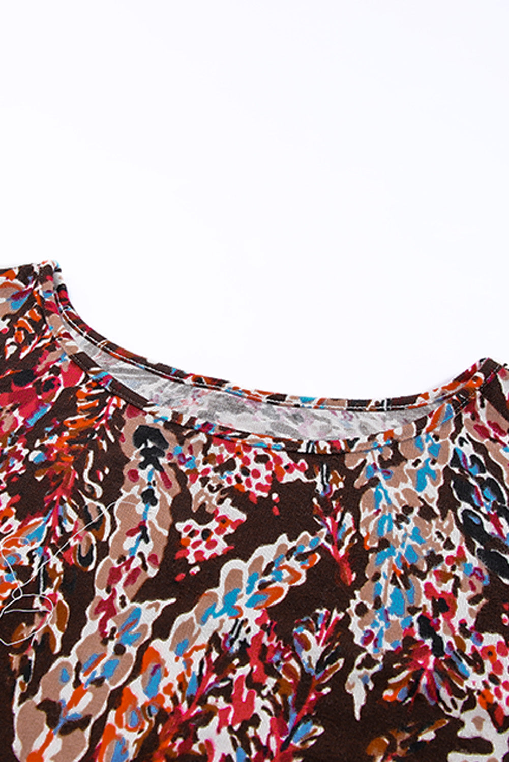 Women's Dresses with Plus Size Floral-Print Print Mini