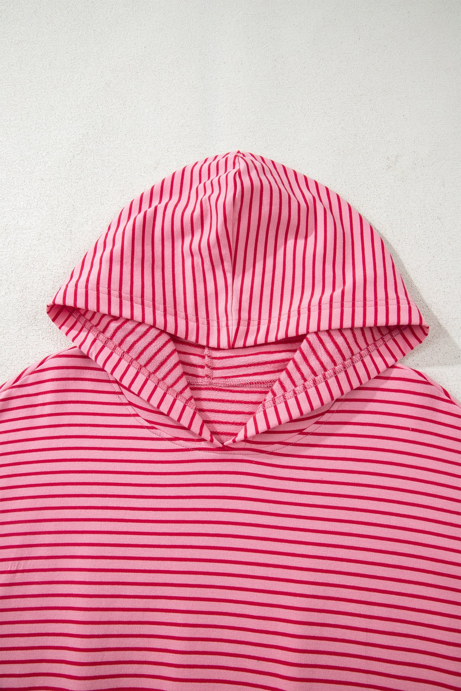 Slits Thumbhole Side Drop-Shoulder Easy-Fit Fit Hoodie