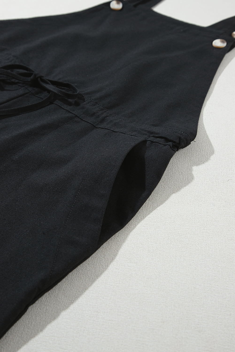 Women's Overall with Cropped Drawcord Straps