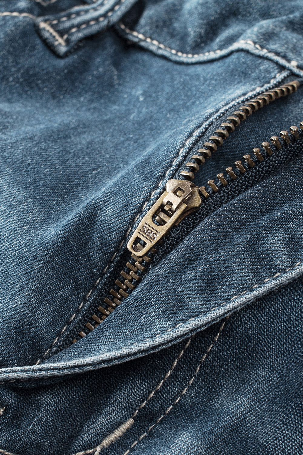 Women's Jeans Featuring Distressed Ripped Slim-Fit