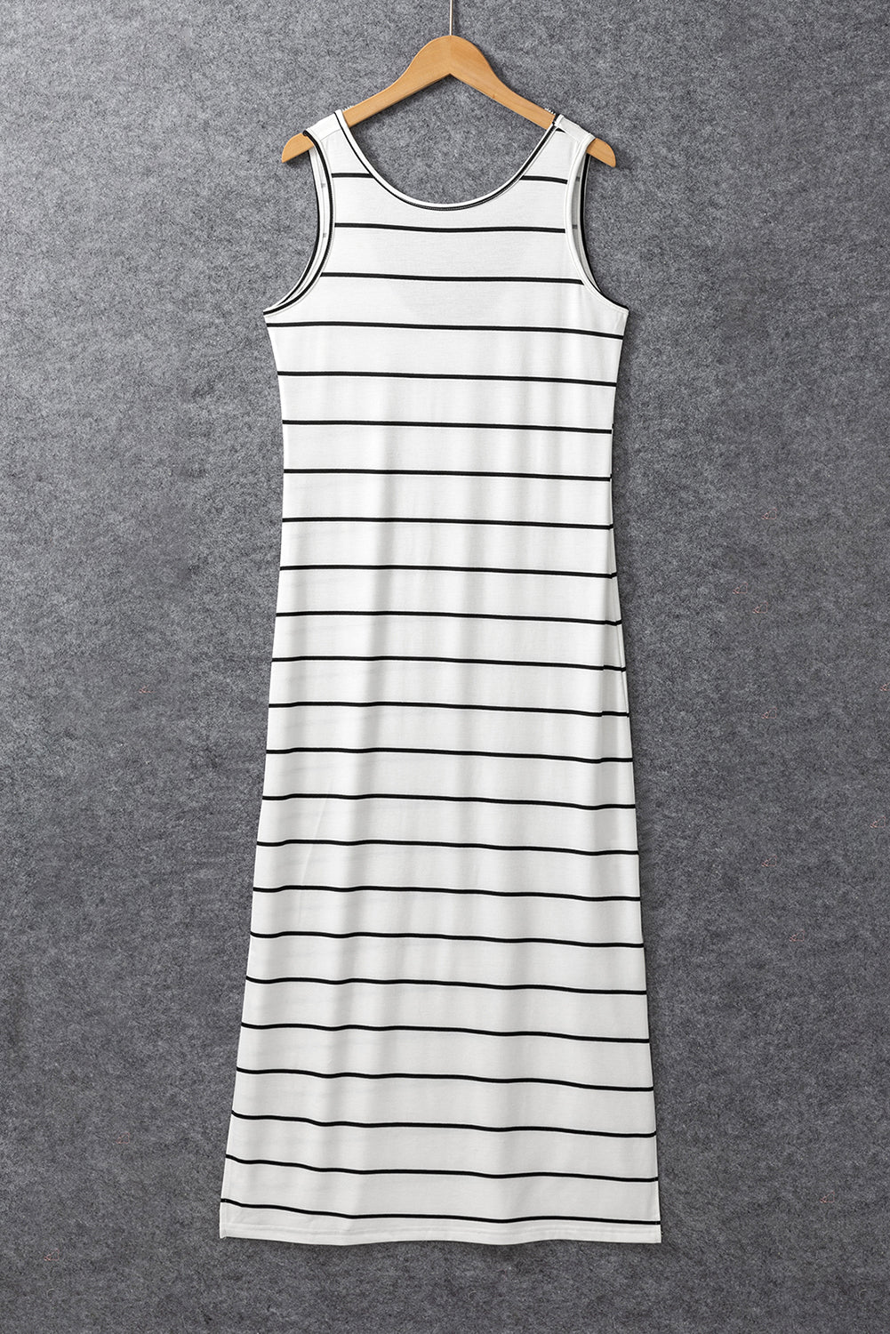 Women's Open-Back Sleeveless Maxi Dress