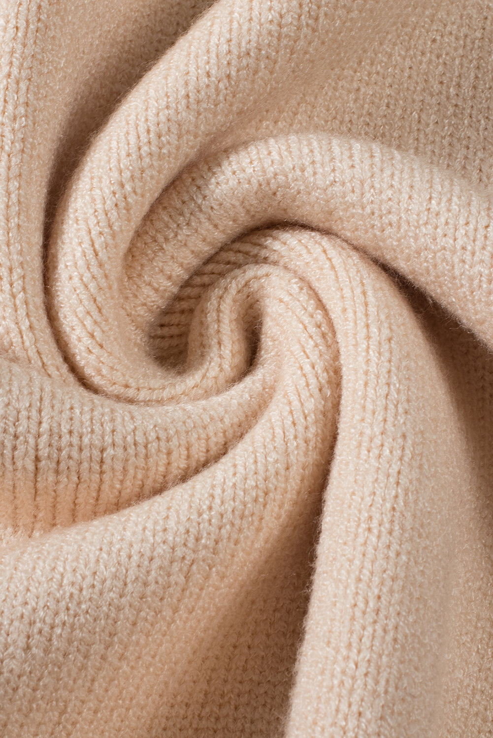 Sweater for Women Mock Neck Plus Cable Knitted