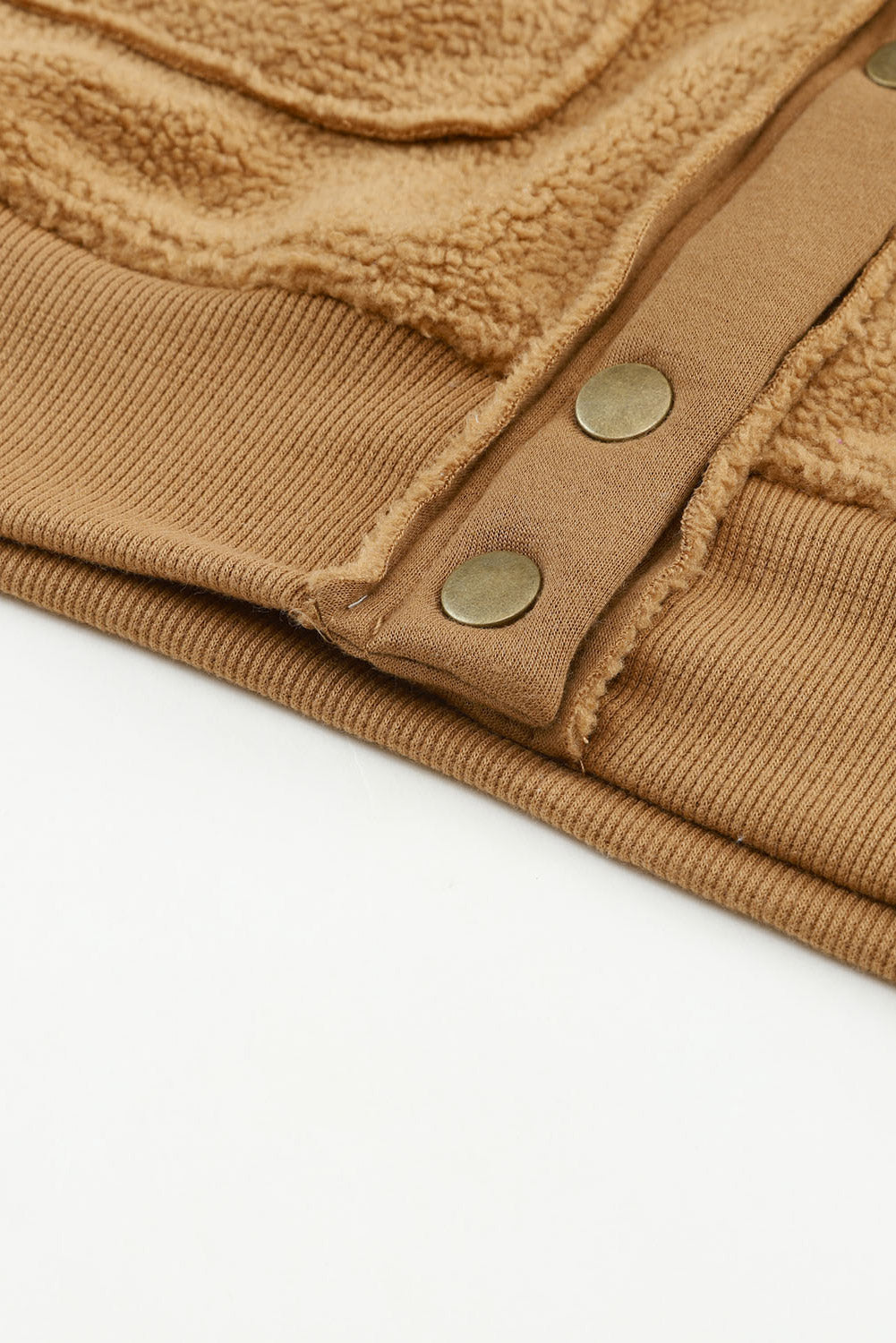 Women's Jacket with Flap Pocket Spread Fleece