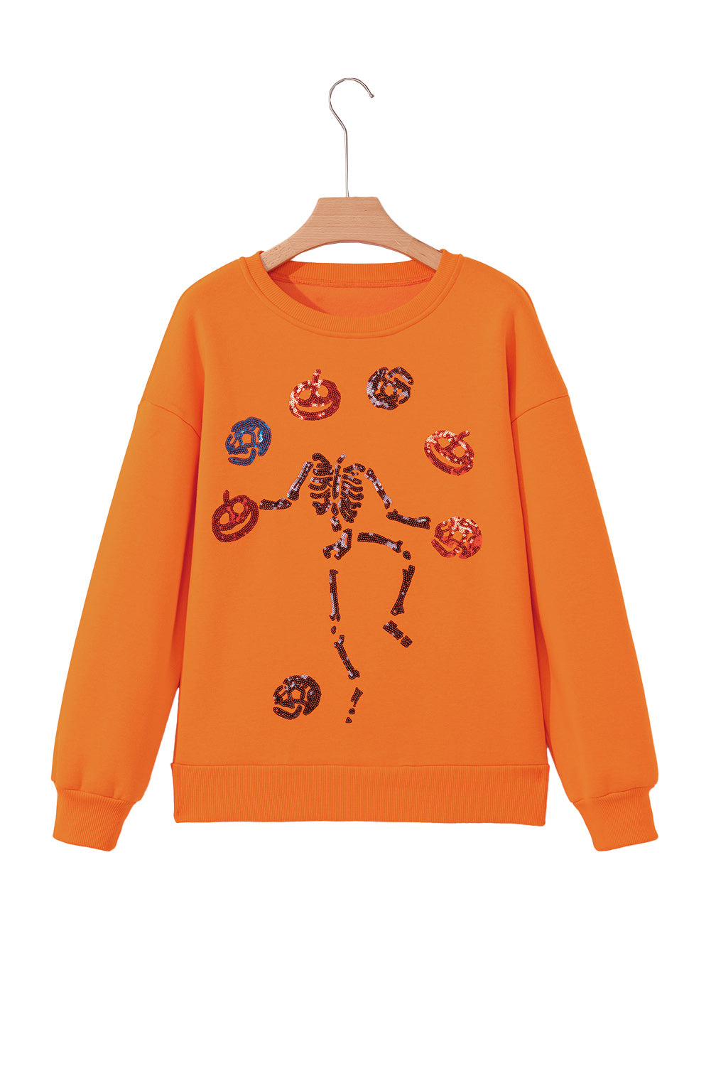 Dancing Critters Sequin Halloween Crewneck Sweatshirt
