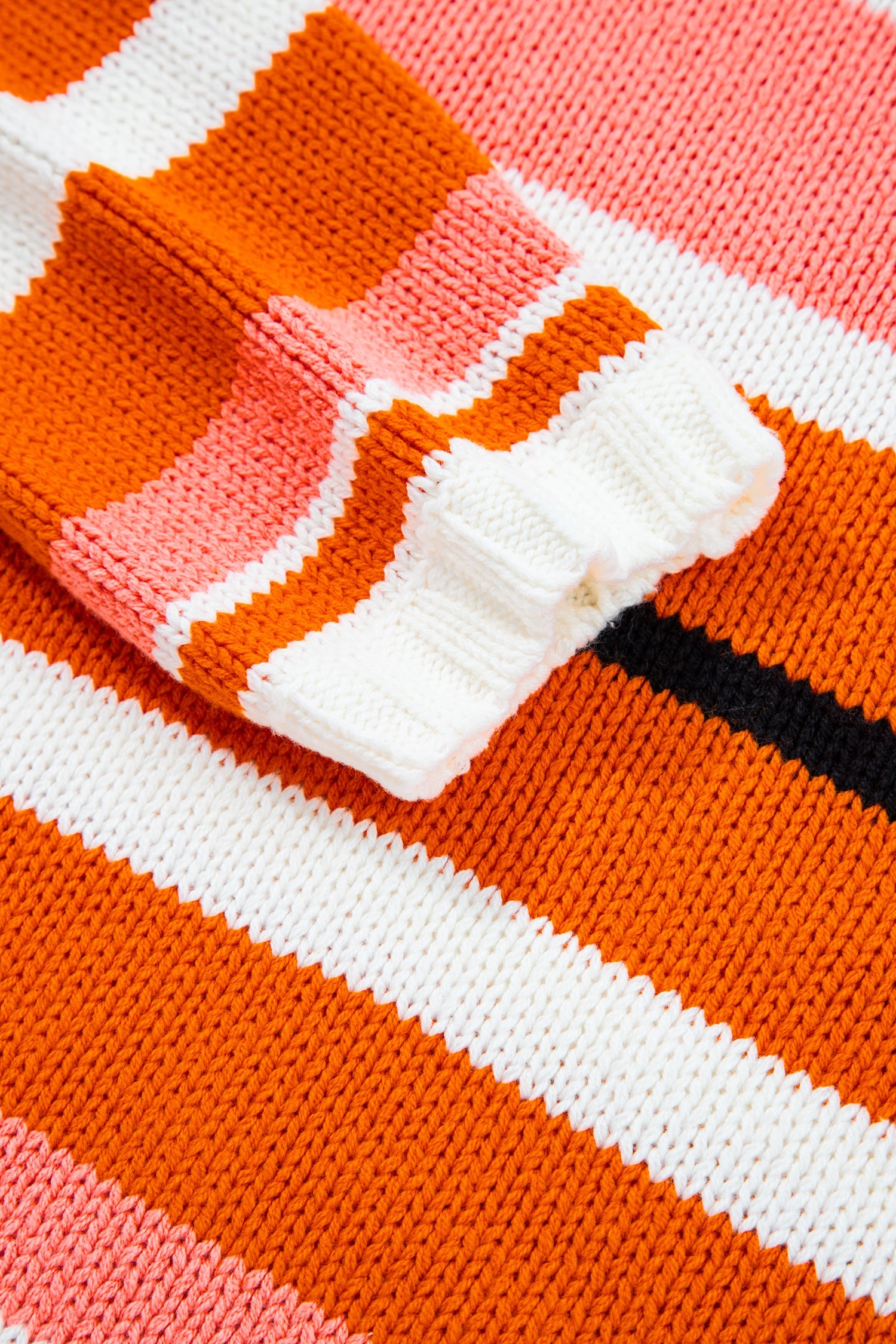 Drop-Shoulder Cropped Pullover Knit Top