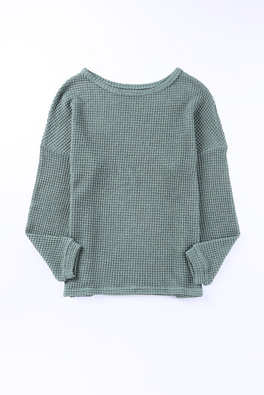 Women's Top Featuring Knitted Dropped-Shoulder