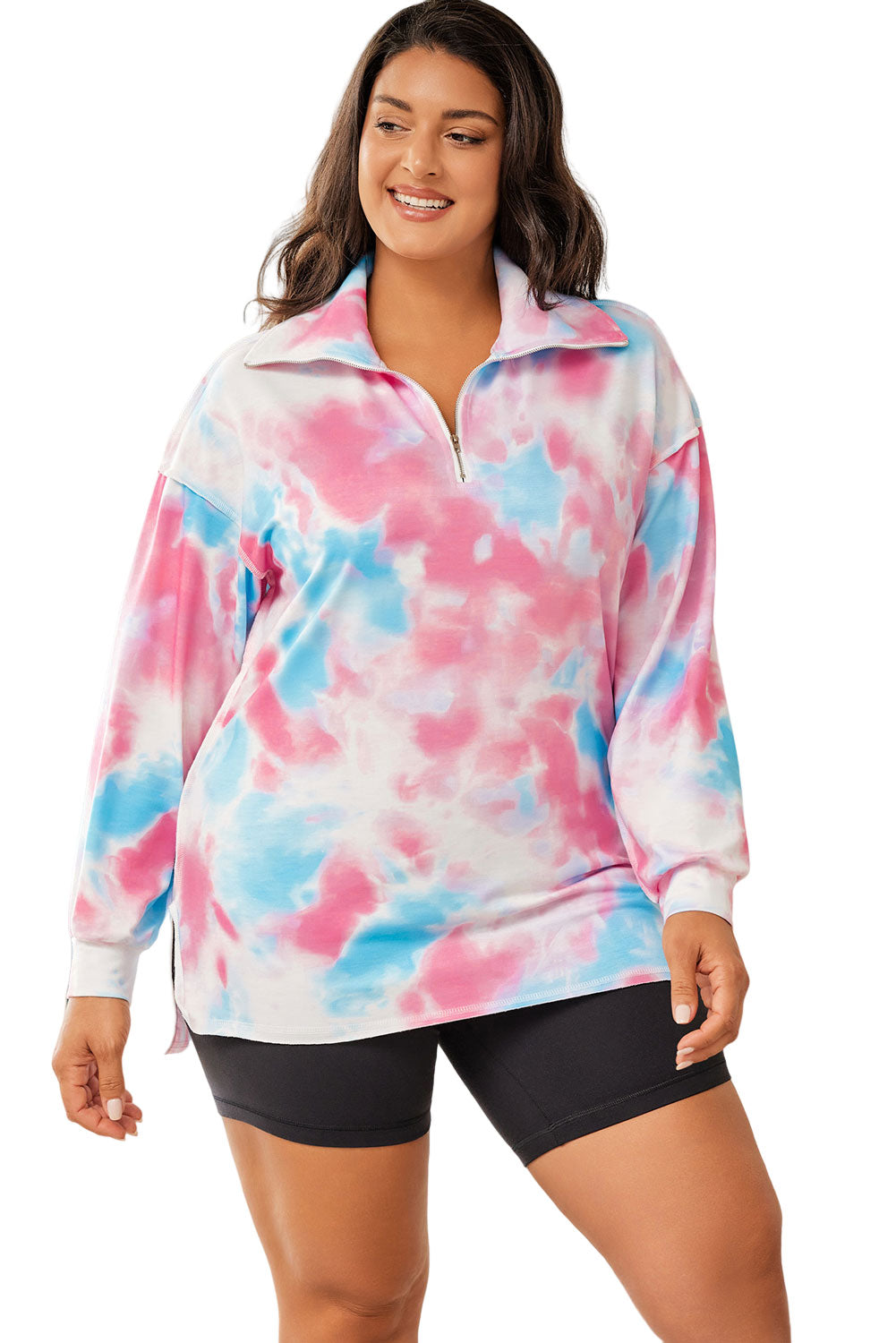 Pullover Sweatshirt for Women Plus Size