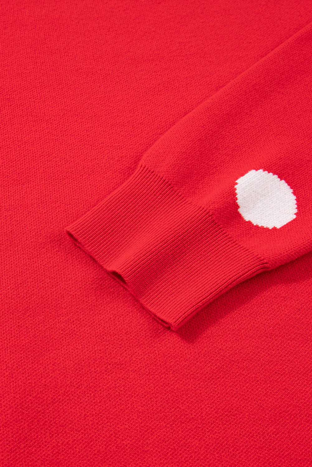 LET IT SNOW Graphic Christmas Holiday Loose Knit Top