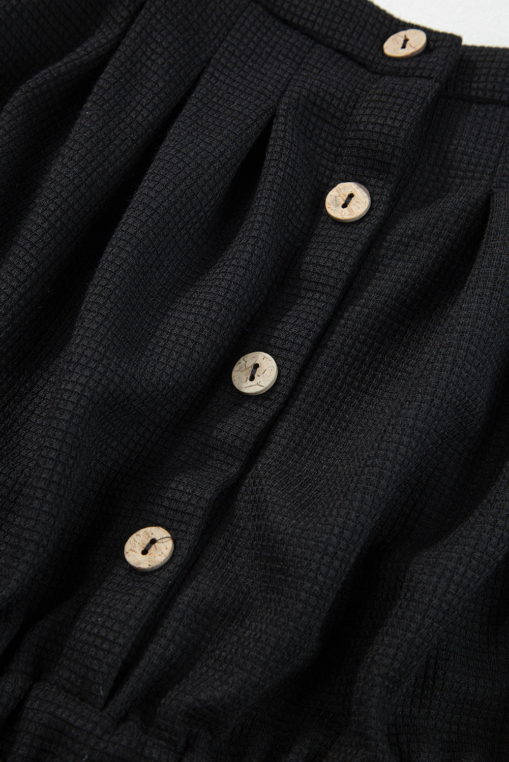 Jumpsuit for Women Button Drawcord Straps