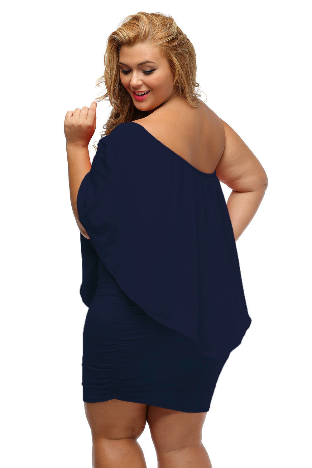 Dress for Women Mini Poncho Plus size